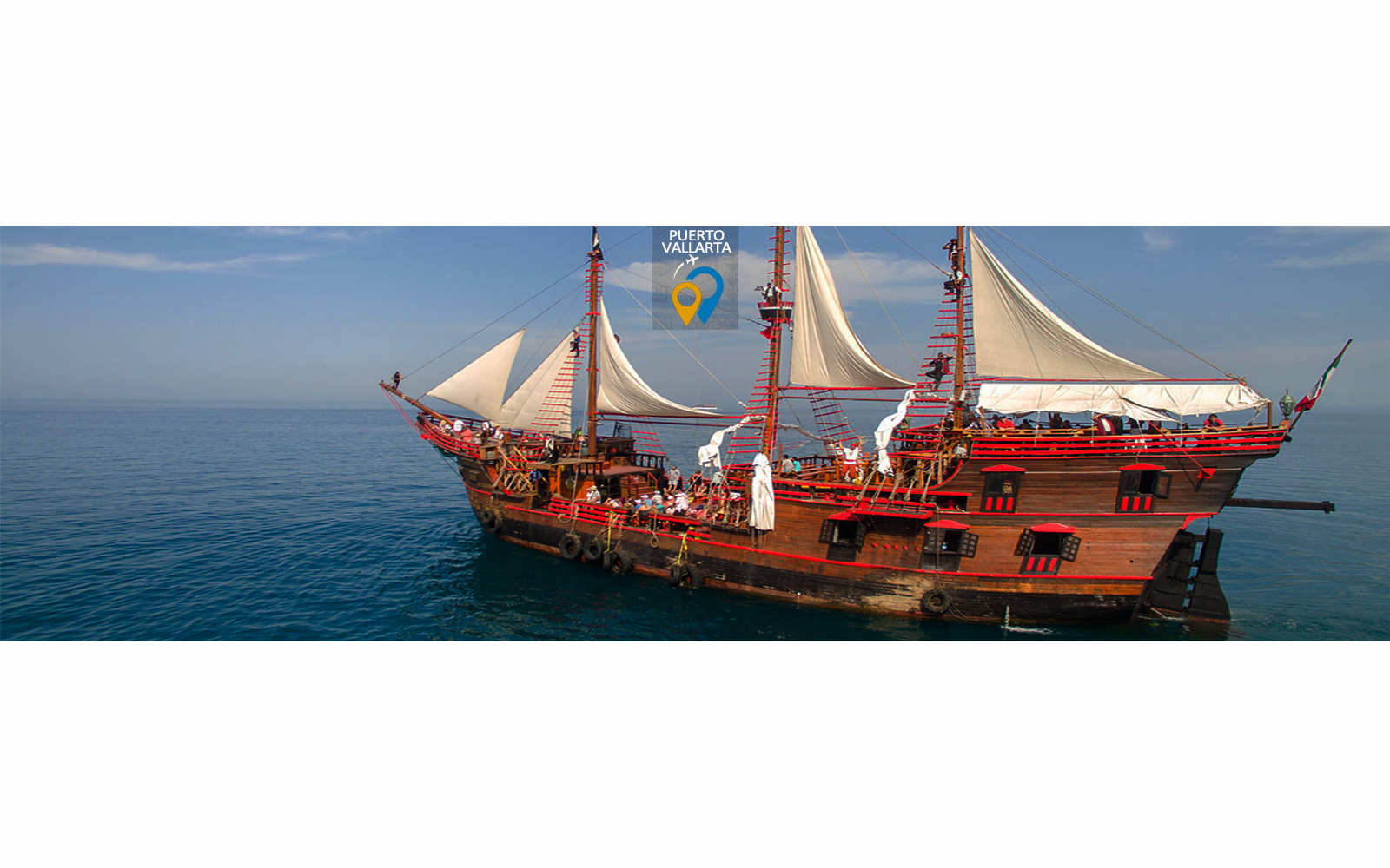 Espectáculo de Barcos piratas y galeones